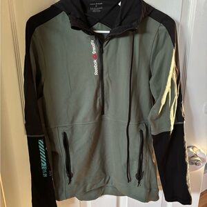 Reebok CrossFit Green and Black Hoodie